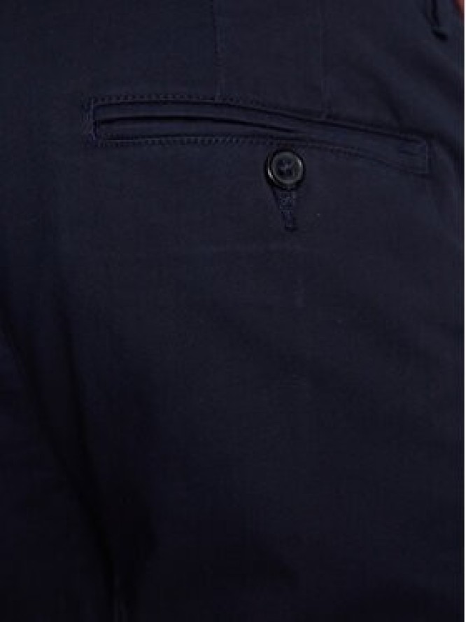 Selected Homme Chinosy 16087665 Granatowy Straight Fit