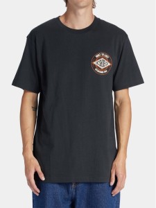 DC Shoes T-Shirt Built To Last Tees ADYZT05291 Czarny Regular Fit