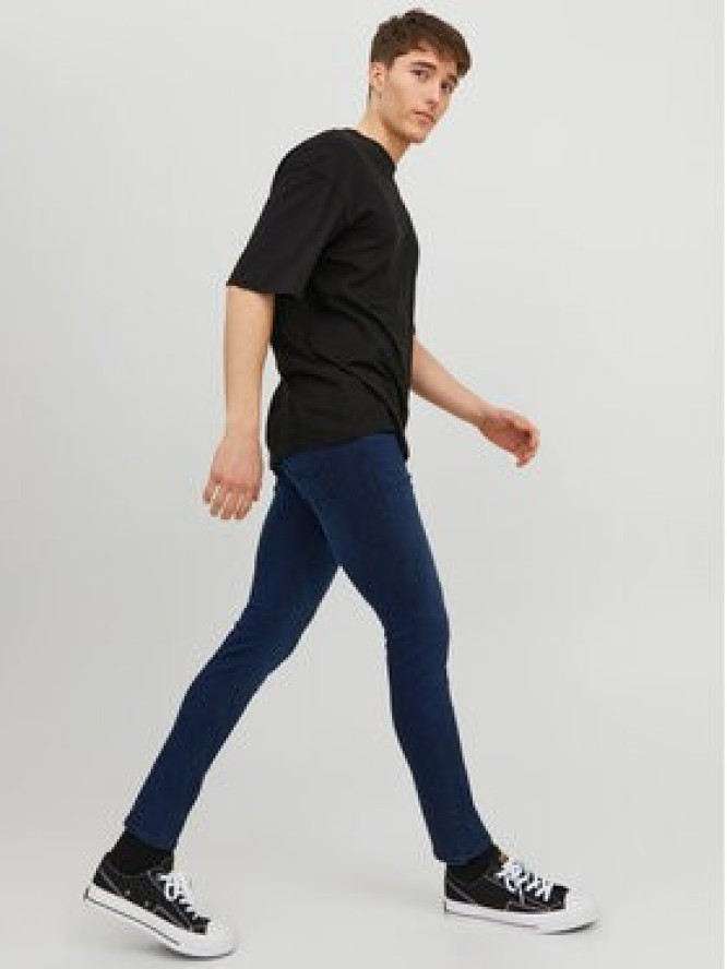 Jack & Jones Jeansy Glenn 12237358 Granatowy Slim Fit