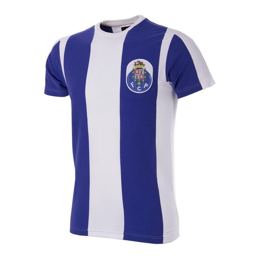 Koszulka dla dorosłych - FC Porto Retro - Azul-Branco