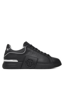 PHILIPP PLEIN Sneakersy Top Hexagon PAES USC0775 PLE005N Czarny