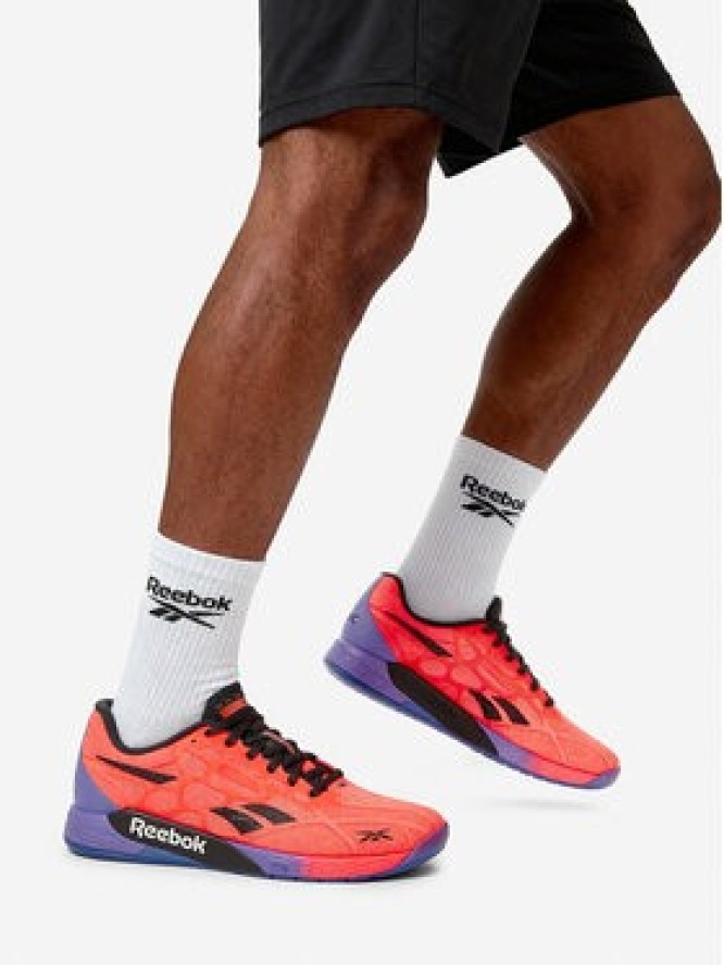Reebok Buty na siłownię EO NANO PRO 100225441 Pomarańczowy