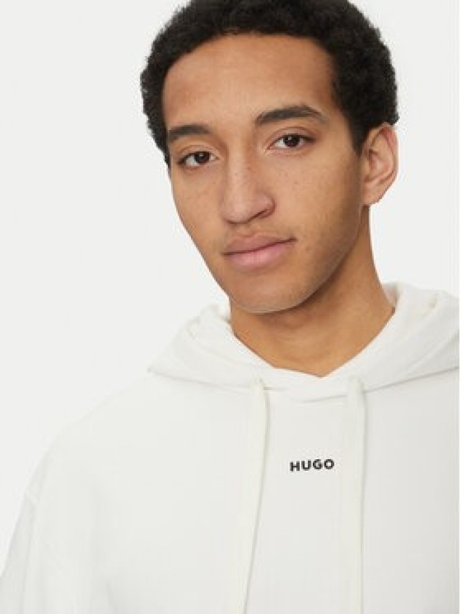 HUGO Bluza Dapo 50486478 Écru Relaxed Fit