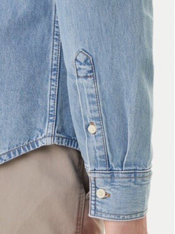 Calvin Klein Jeans Koszula jeansowa Essential LV04RE710G Niebieski Regular Fit