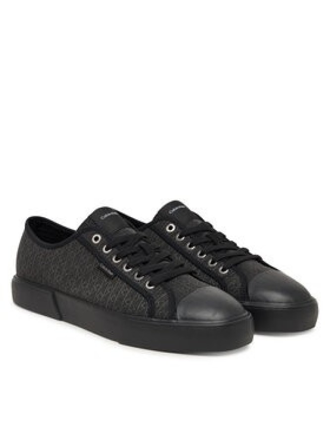 Calvin Klein Trampki Vulc Laceup Cv Aop HM0HM02122 Czarny