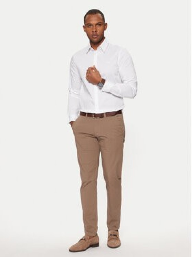 Guess Koszula Sunset M1YH20 W7ZK1 Biały Slim Fit