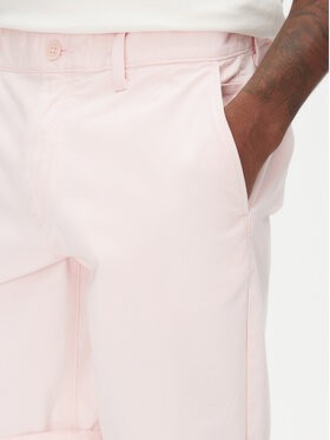 Tommy Jeans Szorty materiałowe Scanton DM0DM21950 Różowy Slim Fit