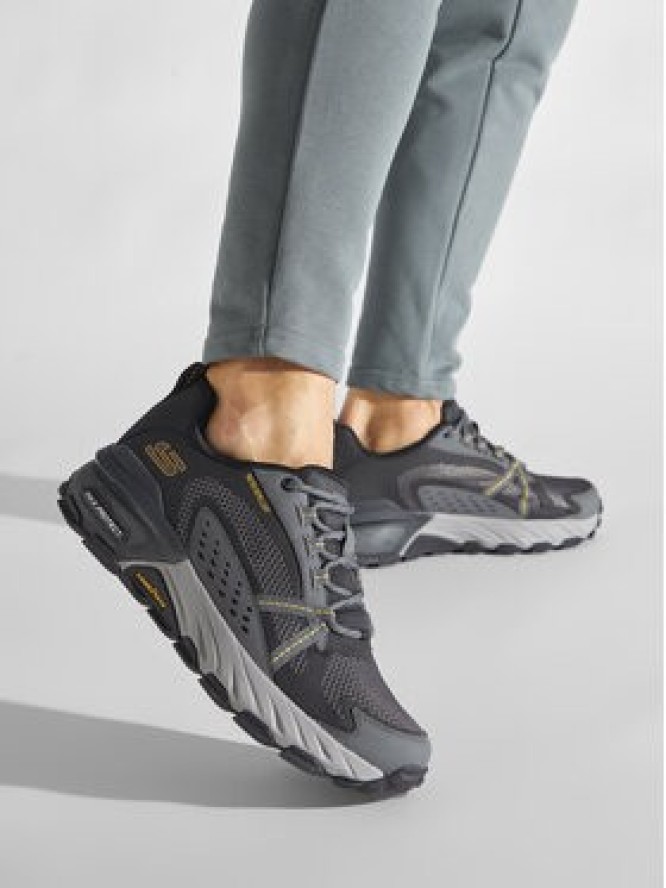 Skechers Sneakersy Max Protect 237303/BKCC Szary