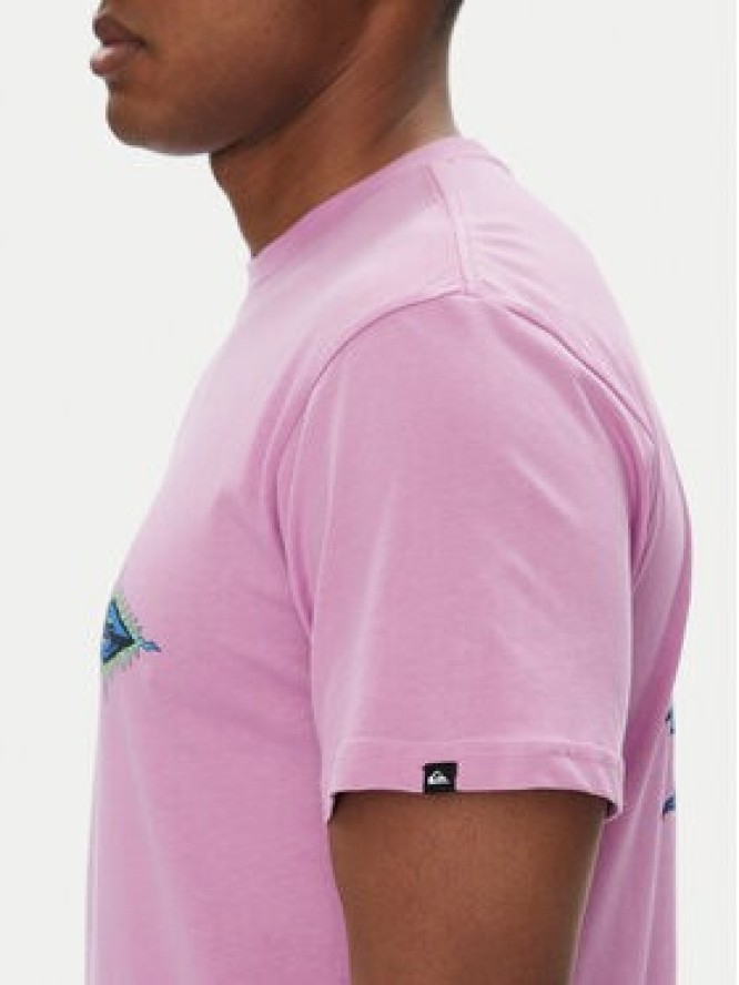 Quiksilver T-Shirt Ev Beach Blast EQYZT08046 Fioletowy Regular Fit