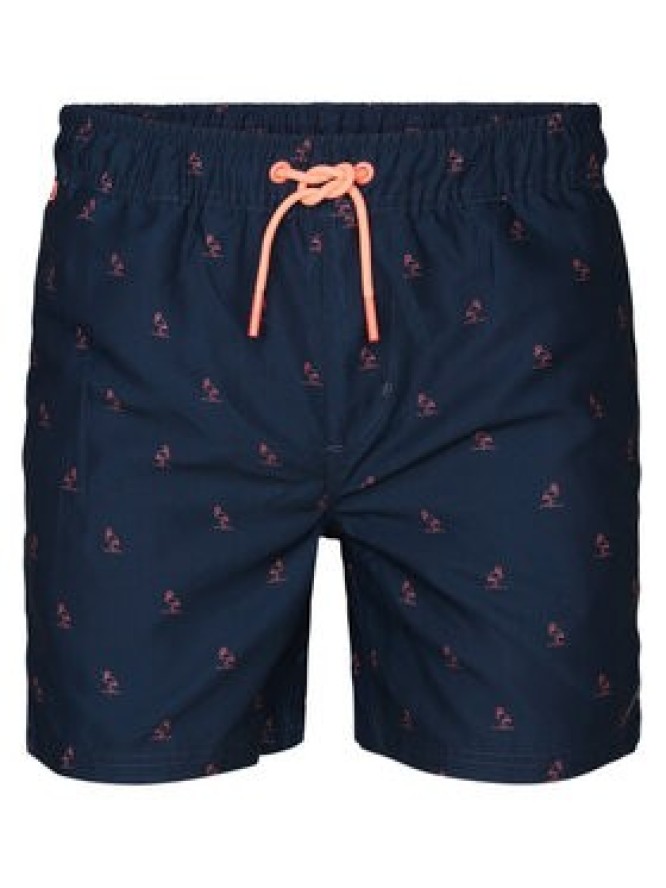 Petrol Industries Szorty kąpielowe M-1050-SWS951 Granatowy Regular Fit