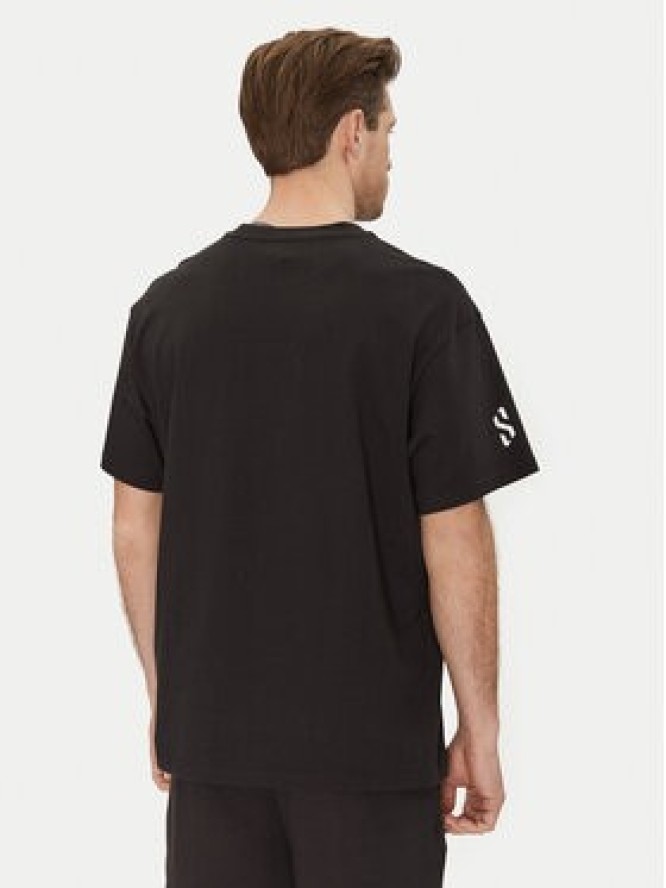 Puma T-Shirt Scoot Purple Lab 631669 Czarny Regular Fit