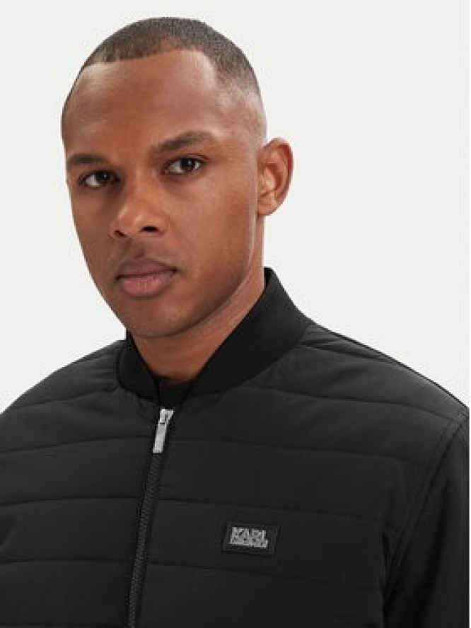 KARL LAGERFELD Kurtka bomber 505061 562902 Czarny Regular Fit
