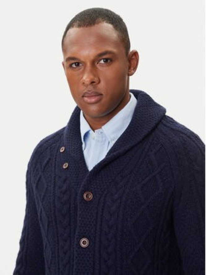 Polo Ralph Lauren Sweter 7,10978E+11 Granatowy Regular Fit