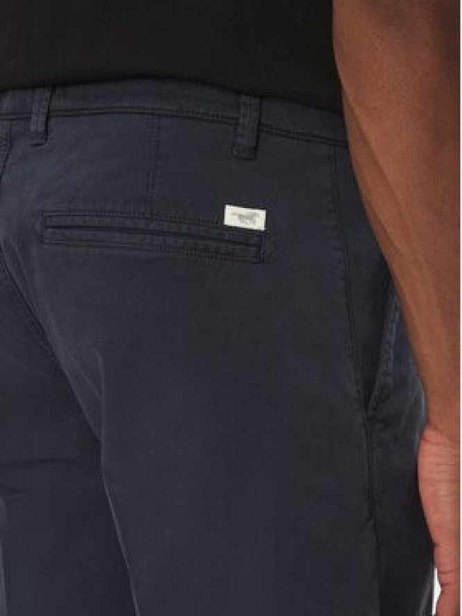 Mustang Szorty materiałowe Amsterdam 1016450 Granatowy Slim Fit