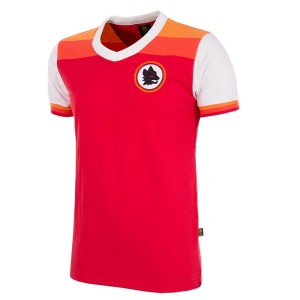 Koszulka retro piłkarska dla dorosłych - AS Roma 1978-79 - Czerwona