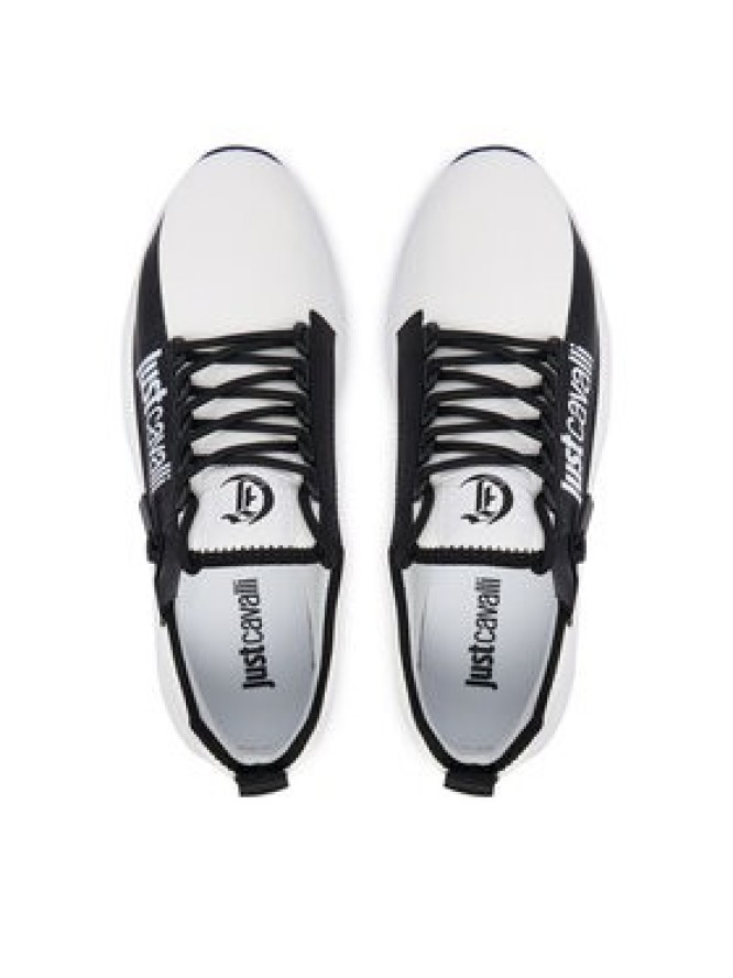 Just Cavalli Sneakersy 80QA3SA2 ZSE70 Biały