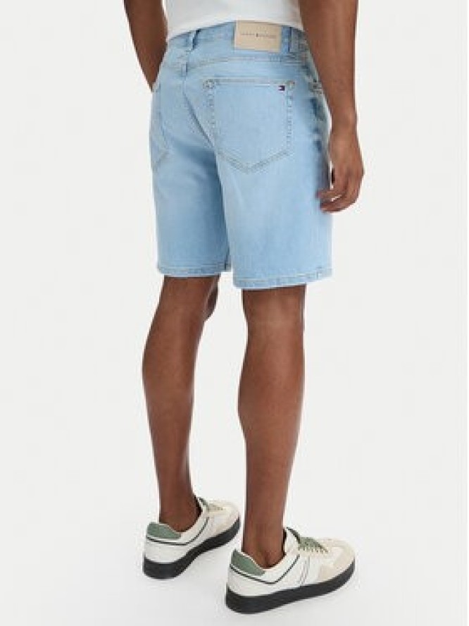 Tommy Hilfiger Szorty jeansowe Denton MW0MW42625 Niebieski Straight Fit