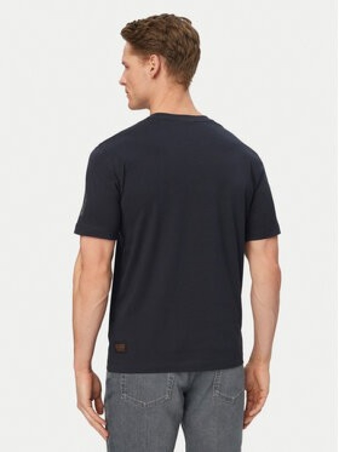 Aeronautica Militare T-Shirt 261TS2535UJ00641 Granatowy Regular Fit