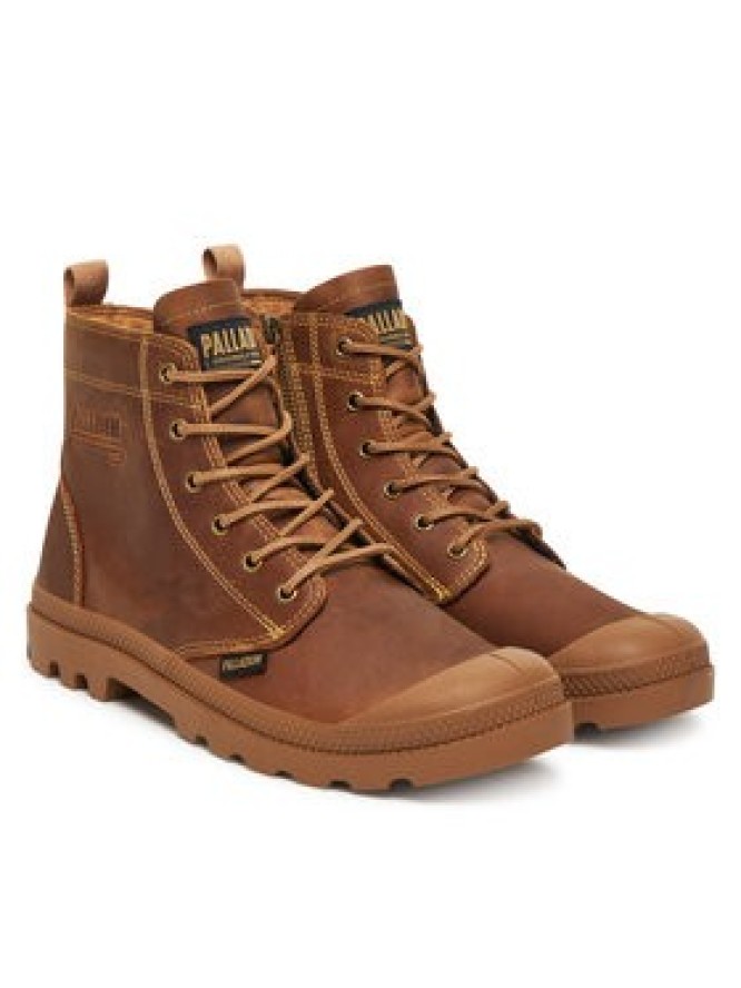 Palladium Trapery Pampa Zip Lth Legacy 79502-257-M Brązowy