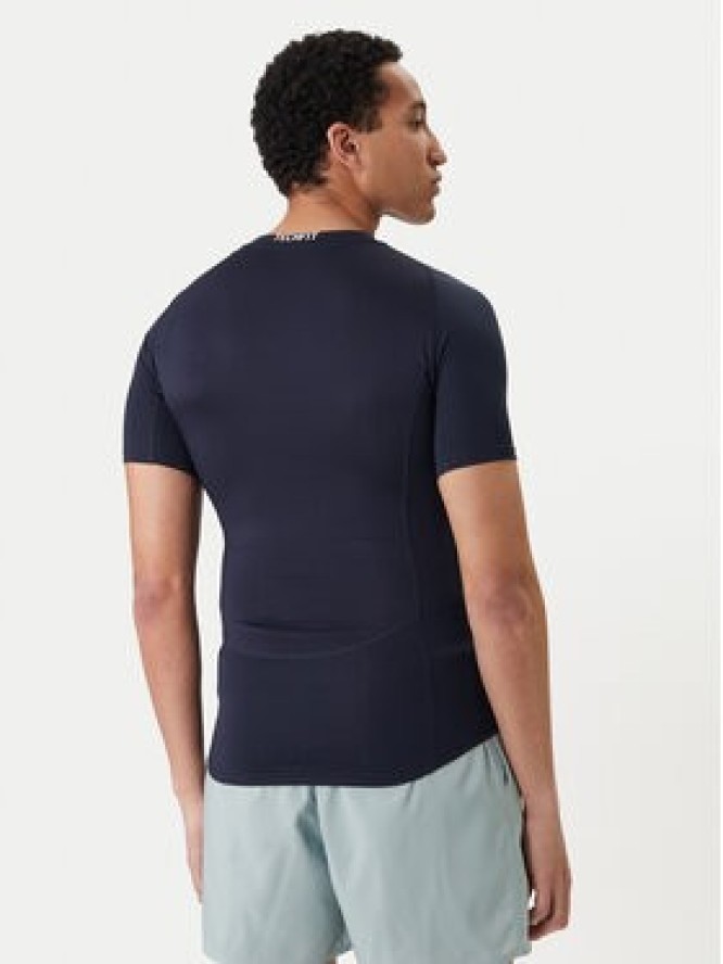 adidas Koszulka techniczna TECHFIT Compression Training JX2561 Granatowy Slim Fit