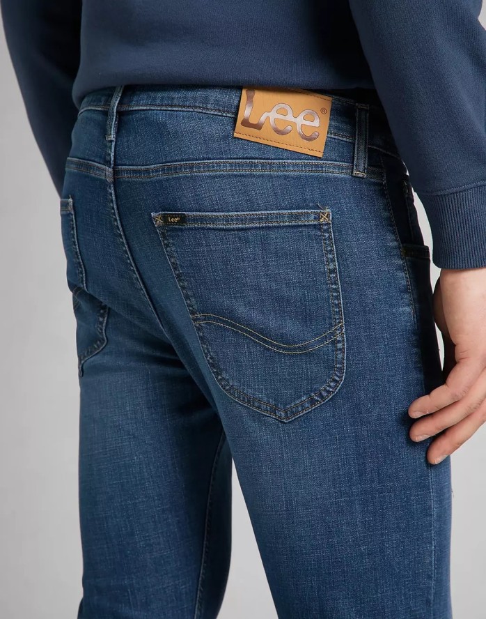 LEE LUKE MĘSKIE SPODNIE JEANSOWE JEANSY TRASHED CODY L719NLUD 112140741