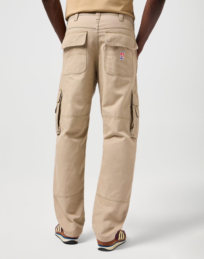 WRANGLER MĘSKIE SPODNIE BOJÓWKI WRANGLER CJ REL CARGO PANT KELP 112362823