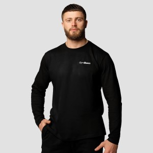 Koszulka męska fitness z długim rękawem Basic