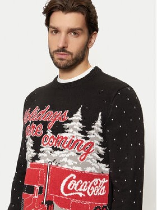 Only & Sons Sweter Xmas 22031176 Granatowy Regular Fit