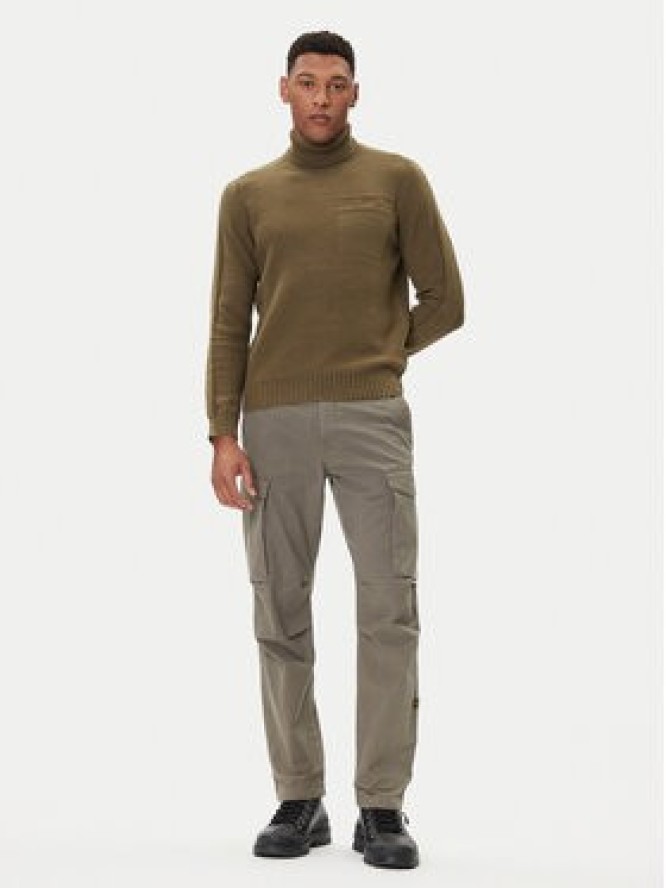 Aeronautica Militare Golf 252MA1587UL00904 Zielony Regular Fit