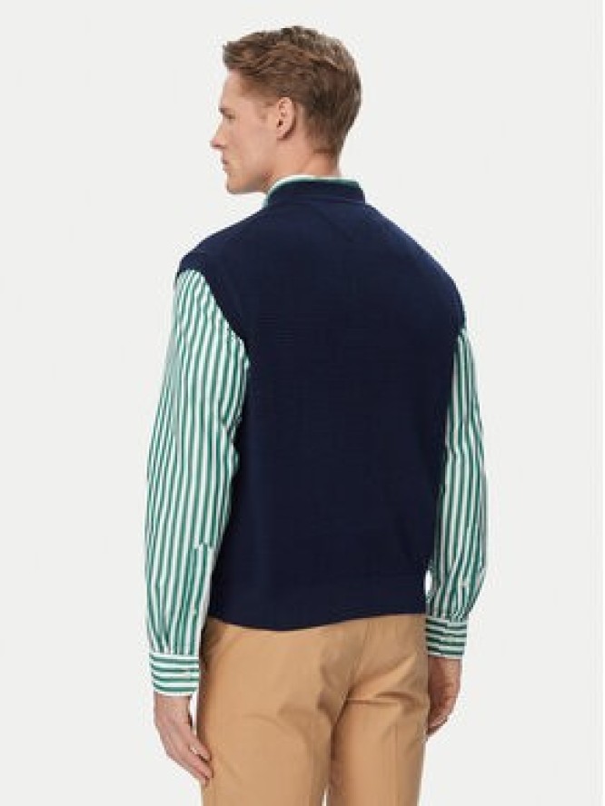 Tommy Hilfiger Sweter MW0MW43244 Granatowy Regular Fit