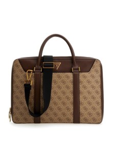 Guess Torba na laptopa Vezzola Smart HMEVZL P3138 Beżowy