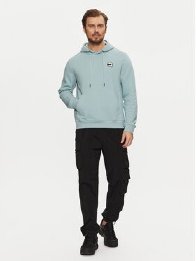 KARL LAGERFELD Bluza 705711 551900 Błękitny Regular Fit