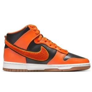 Buty do chodzenia męskie Nike Dunk Hi Retro Orange-university