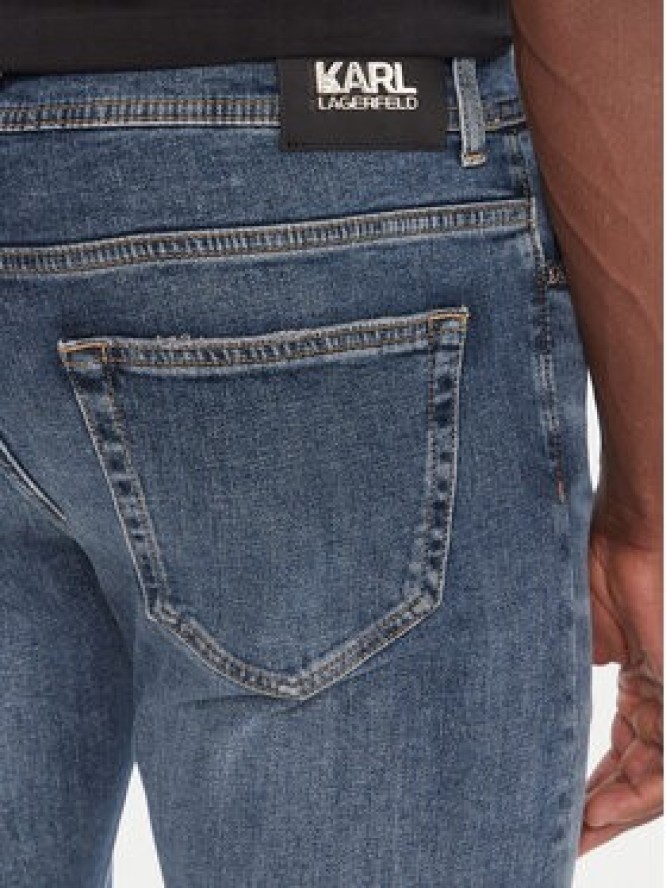 KARL LAGERFELD Jeansy 265840 554876 Niebieski Regular Fit