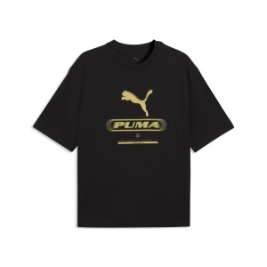 Męska koszulka PUMA Sport Boxy Street z nadrukiem PUMA