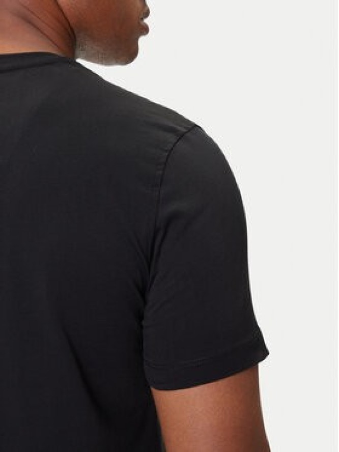 Aeronautica Militare T-Shirt 252TS1580UJ00372 Czarny Regular Fit