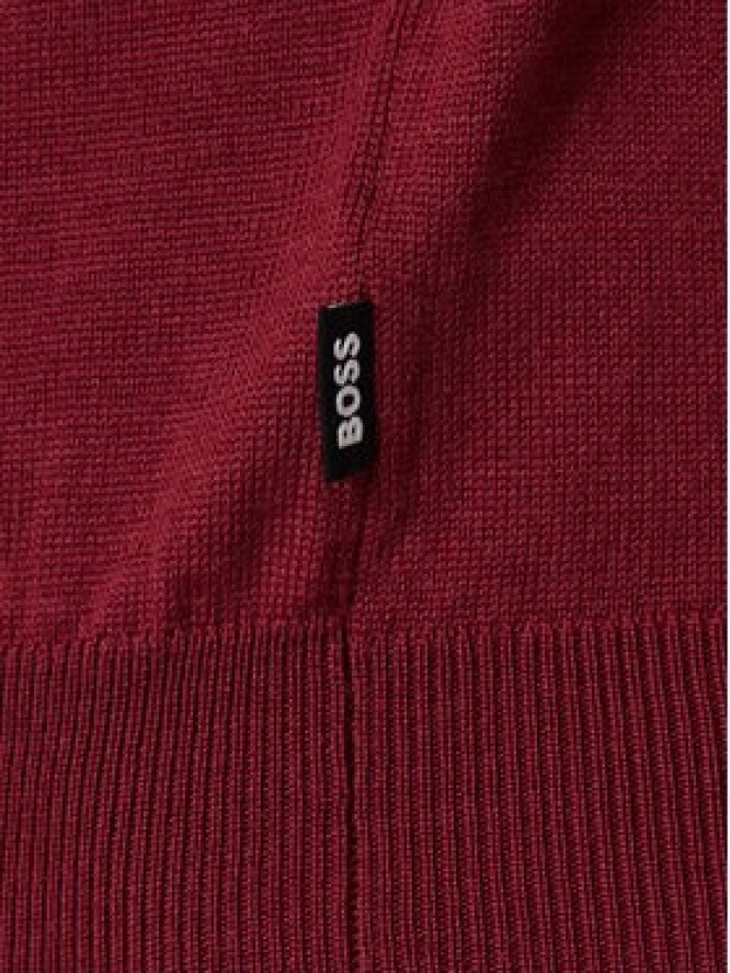 BOSS Sweter H-Hestro 50549986 Czarny Regular Fit