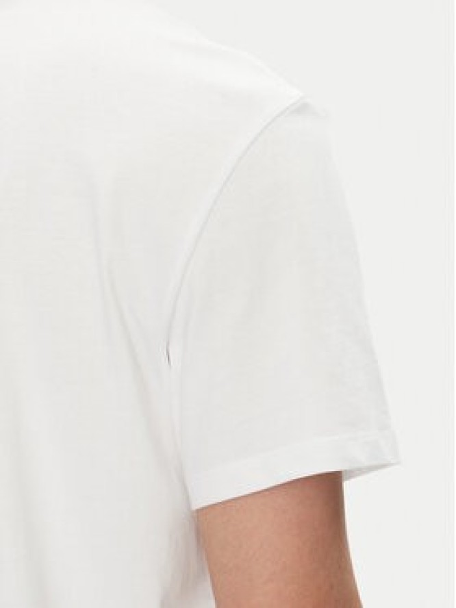 Calvin Klein Jeans T-Shirt Hero Monologo LV04RB862G Biały Regular Fit