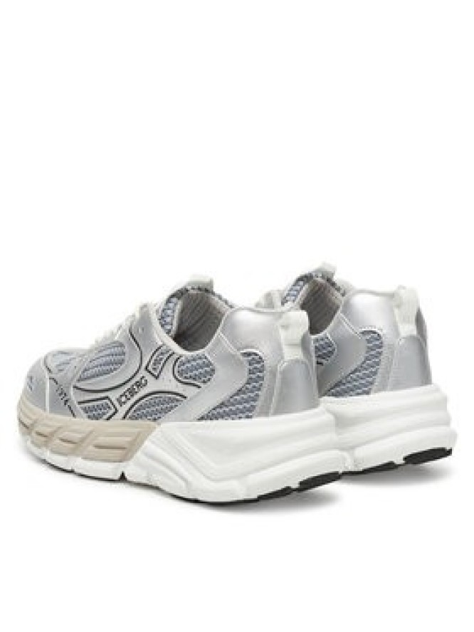 Iceberg Sneakersy IU1706 Srebrny