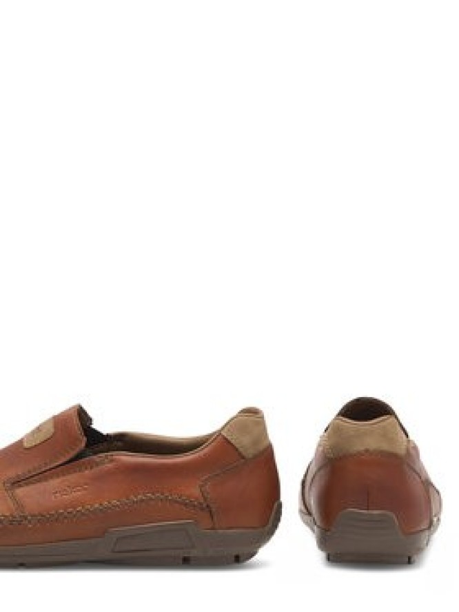 Rieker Półbuty 09053-24 Brązowy