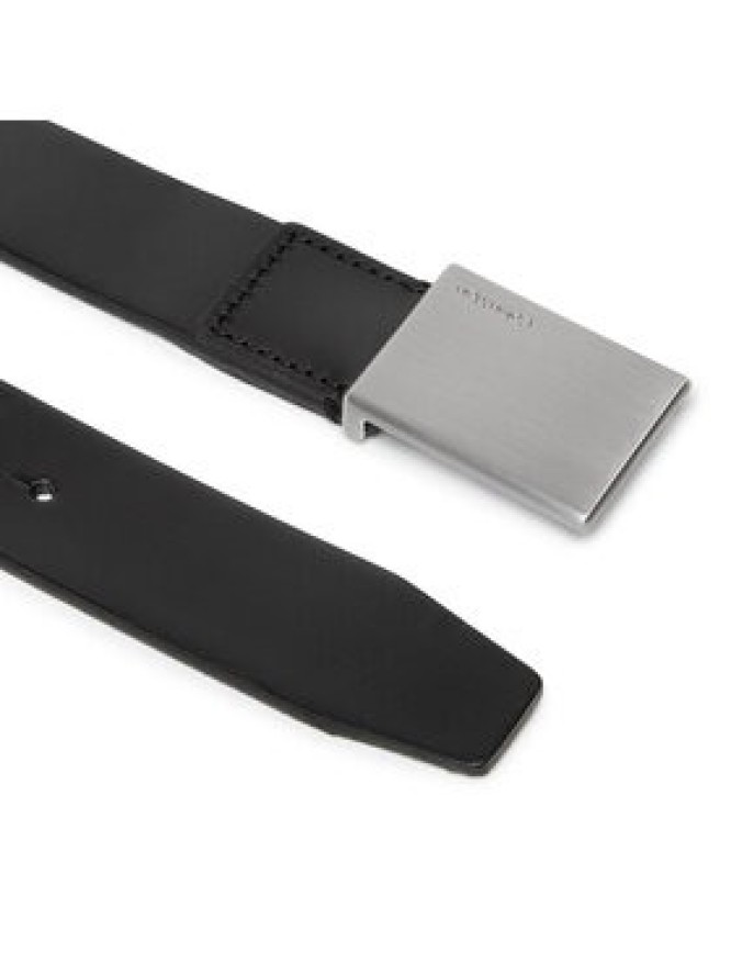 Calvin Klein Pasek Męski Formal Plaque Belt 3.5cm K50K504309 Czarny