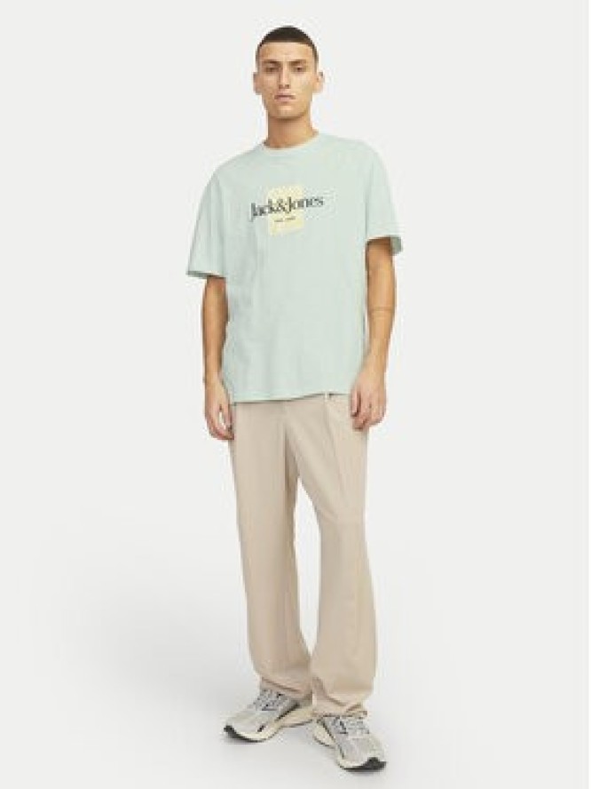 Jack & Jones T-Shirt Lafayette 12250436 Zielony Relaxed Fit