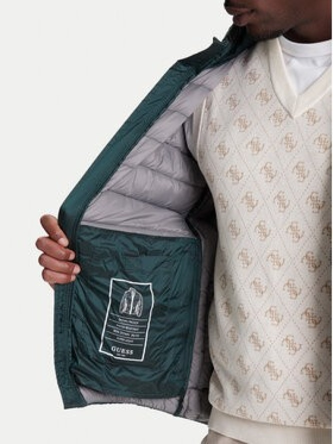 Guess Kurtka puchowa M1RL47 WDQ50 Zielony Regular Fit