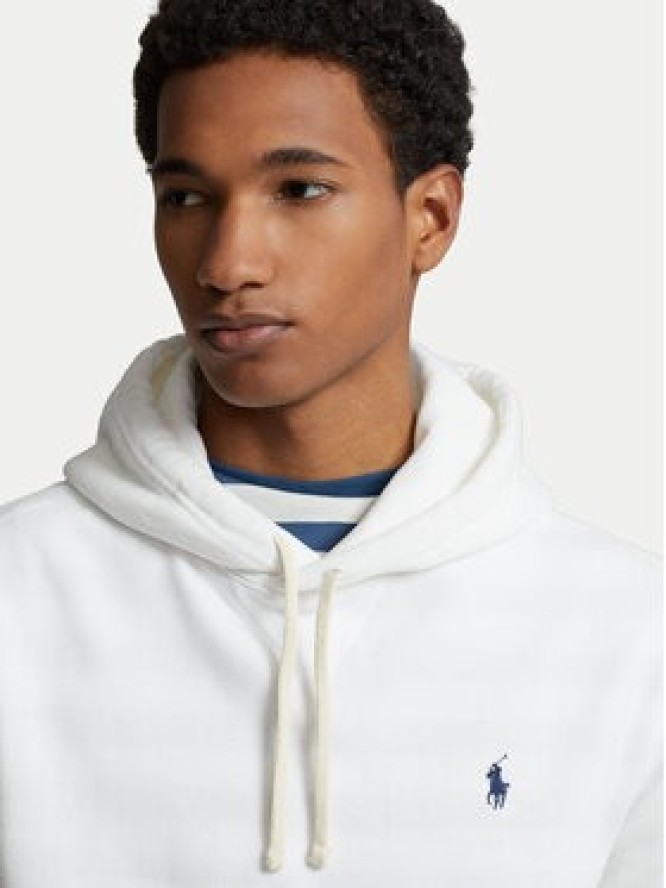 Polo Ralph Lauren Bluza Fleece 710766778009 Biały Regular Fit