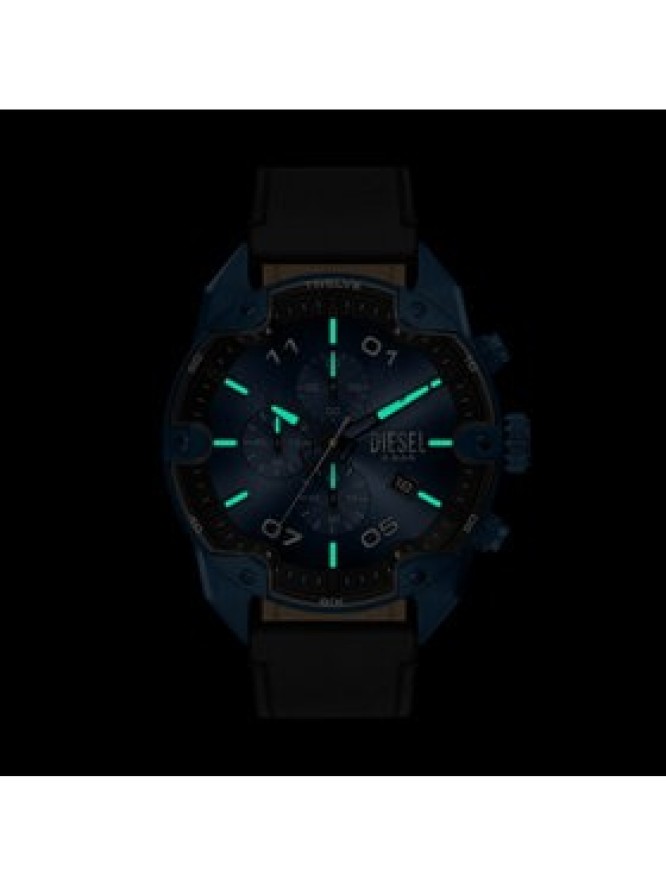 Diesel Zegarek Spiked DZ4703 Czarny