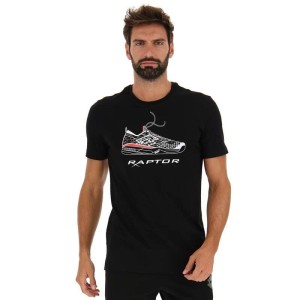 Koszulka tenisowa męska Lotto Squadra II Tee Raptor