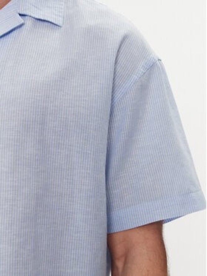 Jack & Jones Koszula Summer 12248382 Niebieski Relaxed Fit