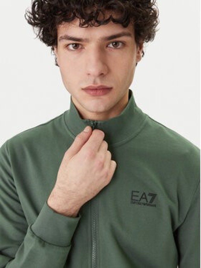 EA7 Emporio Armani Bluza 8NPM31 PJVRZ U7260 Zielony Regular Fit