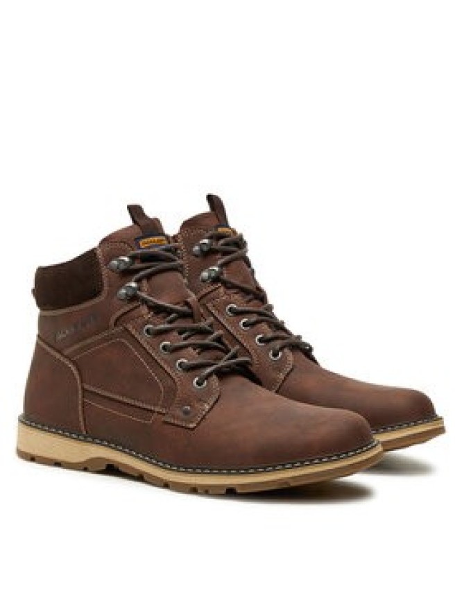 Jack & Jones Trzewiki Stratford 12257762 Brązowy