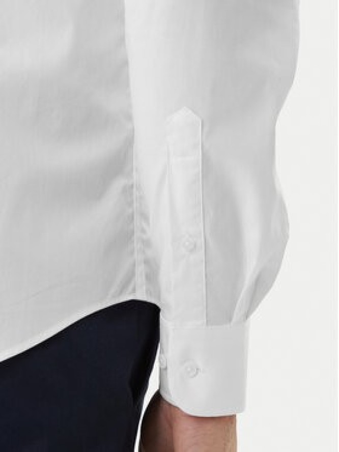 Tommy Hilfiger Koszula MW0MW38347 Biały Slim Fit